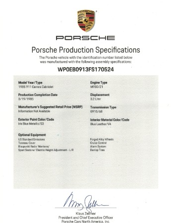 Used 1985 Porsche 911 Carrera | Pinellas Park, FL n29