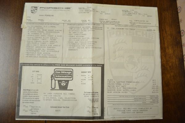 Used 1989 Porsche 911 Targa | Pinellas Park, FL n19