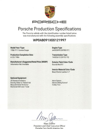Used 1986 Porsche 911 Carrera Carrera | Pinellas Park, FL n57