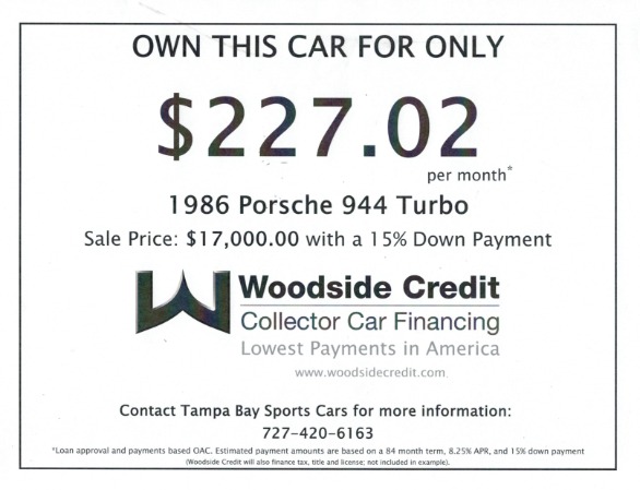 Used 1986 Porsche 944 Turbo | Pinellas Park, FL n10